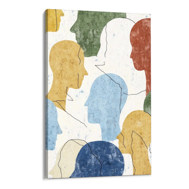 Quadro Stampa su Tela Occhi Scomposti - CupidoDesign