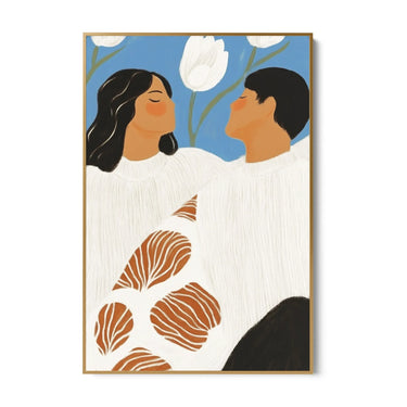Quadro Stampa su Tela Occhi Tra Noi - CupidoDesign