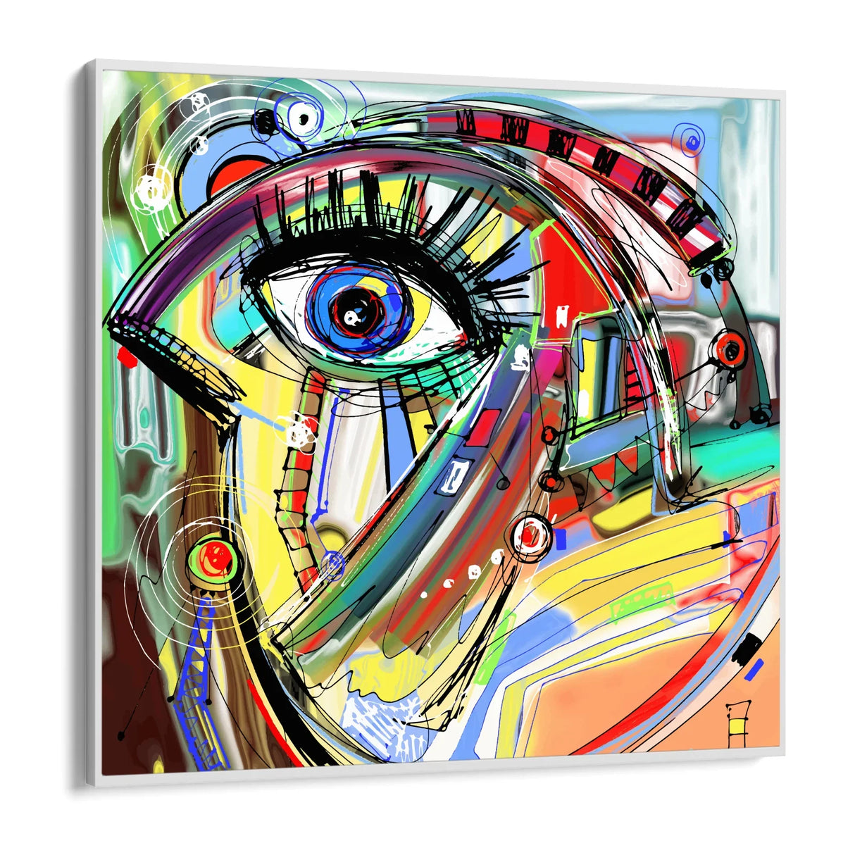Quadro Stampa su Tela Occhio Cosmico - CupidoDesign