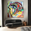 Quadro Stampa su Tela Occhio Cosmico - CupidoDesign