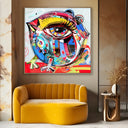 Quadro Stampa su Tela Occhio Interiore - CupidoDesign