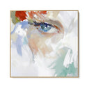 Quadro Stampa su Tela Occhio Rosso - CupidoDesign
