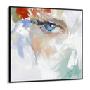 Quadro Stampa su Tela Occhio Rosso - CupidoDesign