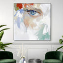 Quadro Stampa su Tela Occhio Rosso - CupidoDesign