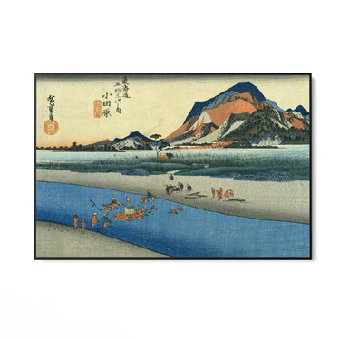 Quadro Stampa su Tela Odawara, Utagawa Hiroshige - CupidoDesign