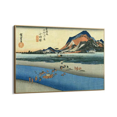 Quadro Stampa su Tela Odawara, Utagawa Hiroshige - CupidoDesign