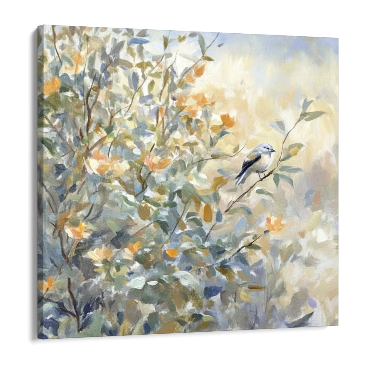 Quadro Stampa su Tela Oliveto al Vento - CupidoDesign