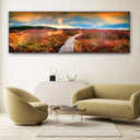 Quadro Stampa su Tela Oltre il Tramonto - CupidoDesign