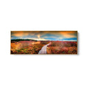 Quadro Stampa su Tela Oltre il Tramonto - CupidoDesign