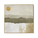 Quadro Stampa su Tela Oltre la collina - CupidoDesign
