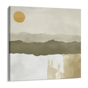 Quadro Stampa su Tela Oltre la collina - CupidoDesign