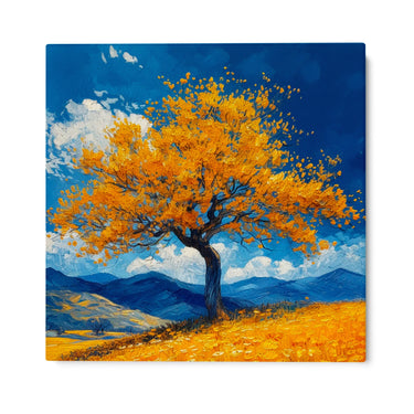 Quadro Stampa su Tela Ombra d'oro - CupidoDesign