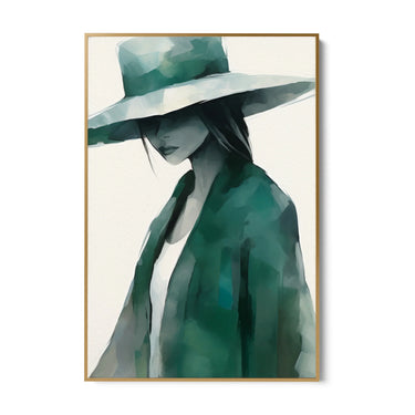 Quadro Stampa su Tela Ombra di Raffinatezza - CupidoDesign