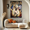 Quadro Stampa su Tela Ombre Ardenti - CupidoDesign