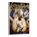 Quadro Stampa su Tela Ombre Ardenti - CupidoDesign