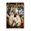 Quadro Stampa su Tela Ombre Ardenti - CupidoDesign