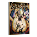 Quadro Stampa su Tela Ombre Ardenti - CupidoDesign