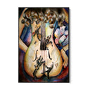 Quadro Stampa su Tela Ombre Ardenti - CupidoDesign