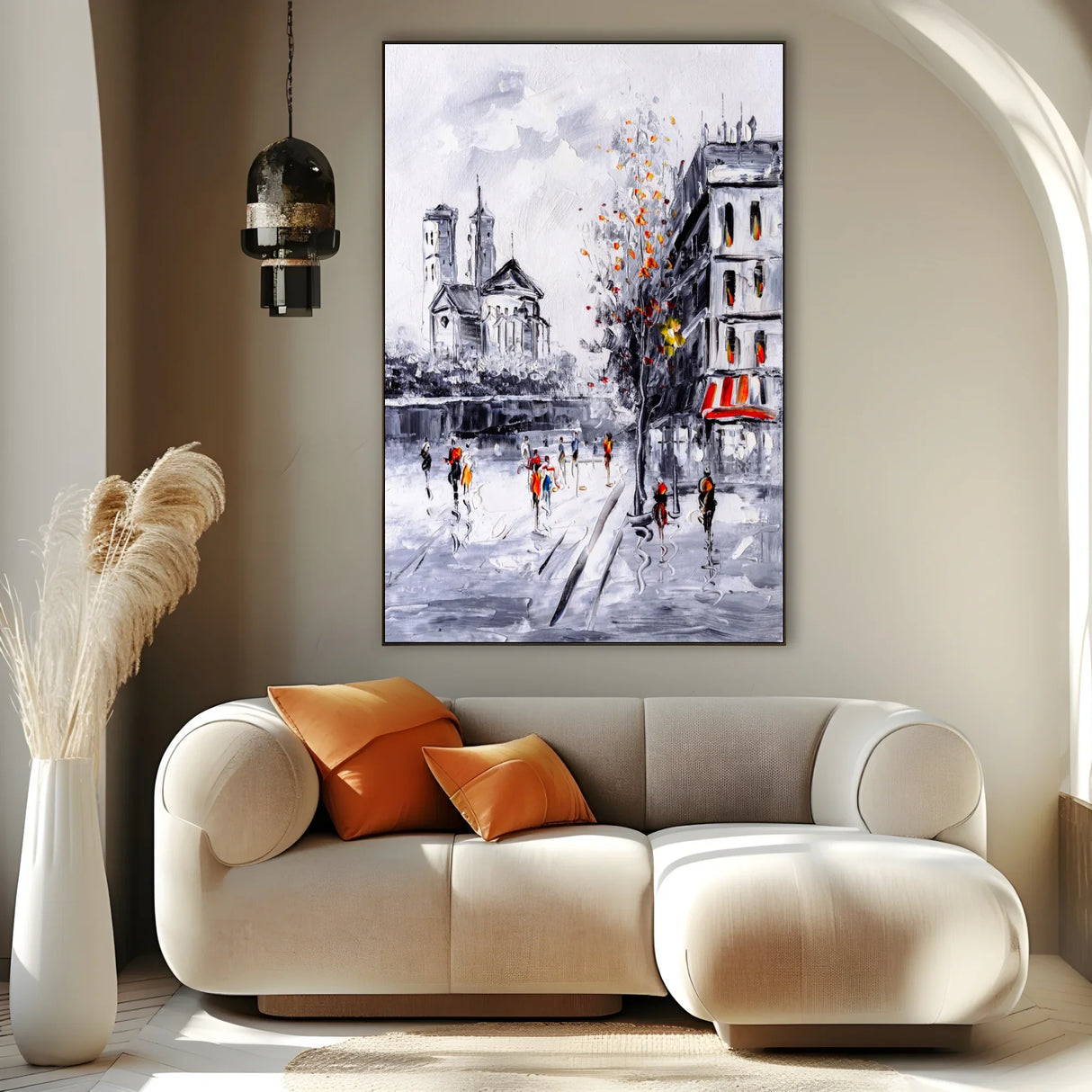Quadro Stampa su Tela Ombre d'Autunno - CupidoDesign