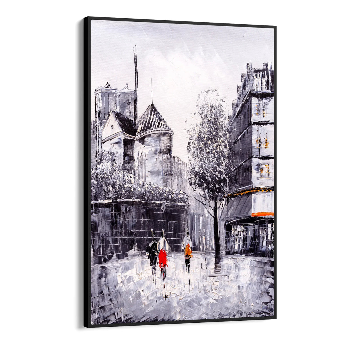 Quadro Stampa su Tela Ombre nel Viale - CupidoDesign