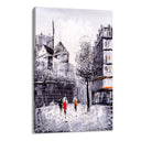 Quadro Stampa su Tela Ombre nel Viale - CupidoDesign