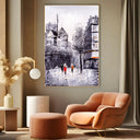 Quadro Stampa su Tela Ombre nel Viale - CupidoDesign