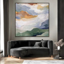 Quadro Stampa su Tela Onda di Colori - CupidoDesign