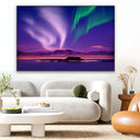 Quadro Stampa su Tela Onda del nord, Aurora Boreale - CupidoDesign