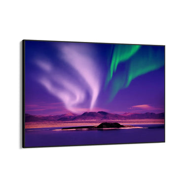 Quadro Stampa su Tela Onda del nord, Aurora Boreale - CupidoDesign