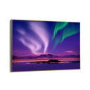 Quadro Stampa su Tela Onda del nord, Aurora Boreale - CupidoDesign