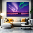 Quadro Stampa su Tela Onda del nord, Aurora Boreale - CupidoDesign