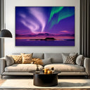 Quadro Stampa su Tela Onda del nord, Aurora Boreale - CupidoDesign