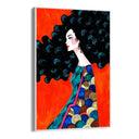 Quadro Stampa su Tela Onde Inquiete - CupidoDesign