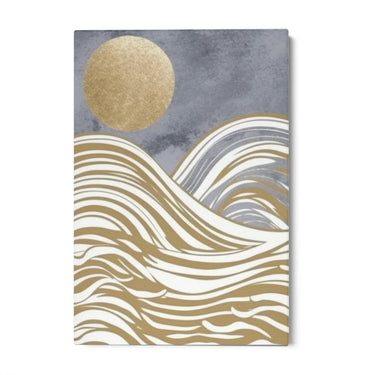 Quadro Stampa su Tela Onde di luna - CupidoDesign