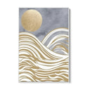 Quadro Stampa su Tela Onde di luna - CupidoDesign