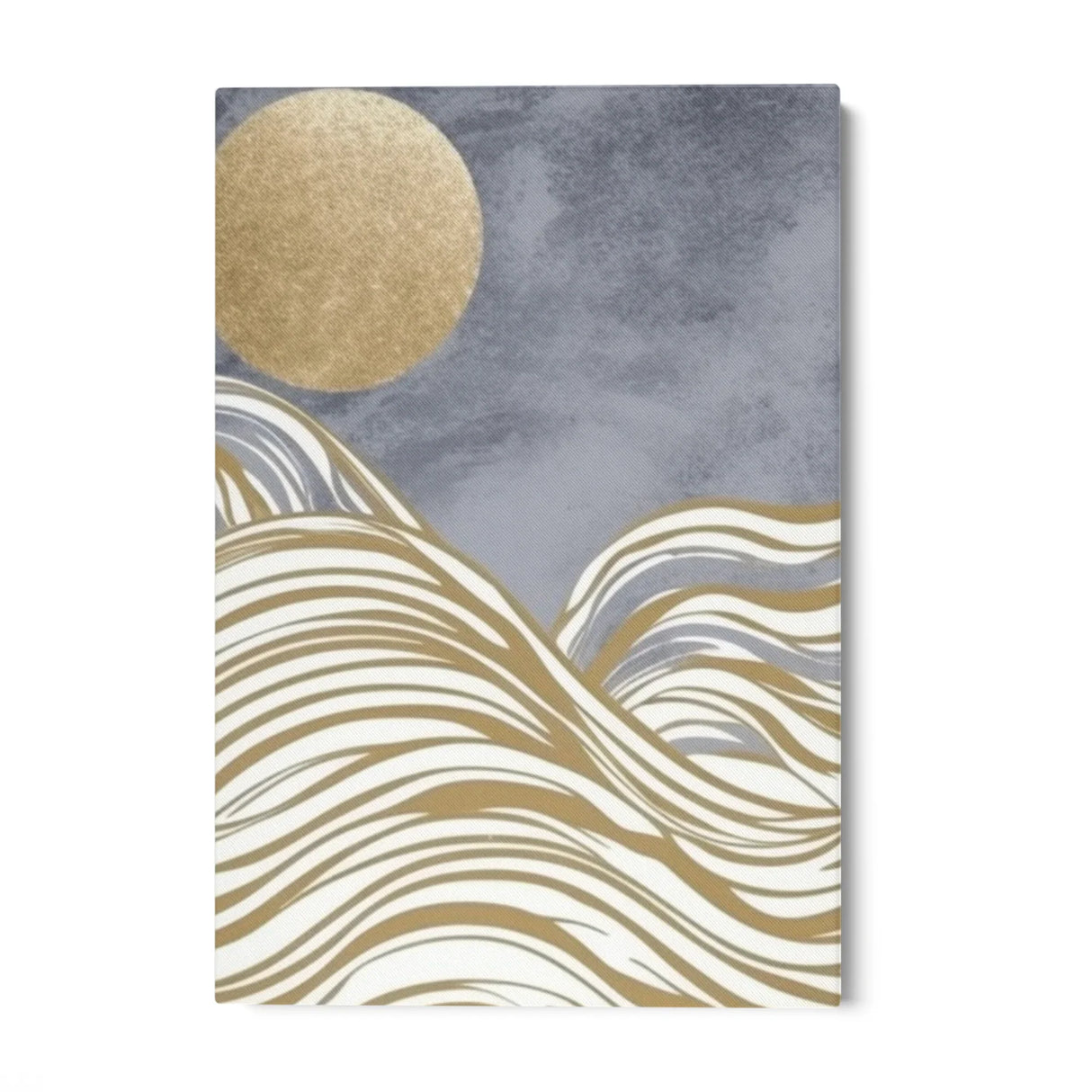 Quadro Stampa su Tela Onde di luna - CupidoDesign