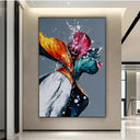 Quadro Stampa su Tela Orchidea Viva - CupidoDesign