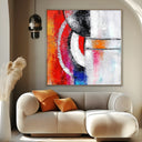 Quadro Stampa su Tela Orizzonte Curvo - CupidoDesign