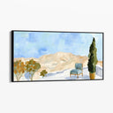Quadro Stampa su Tela Orizzonte Pallido - CupidoDesign