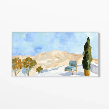 Quadro Stampa su Tela Orizzonte Pallido - CupidoDesign