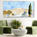 Quadro Stampa su Tela Orizzonte Pallido - CupidoDesign