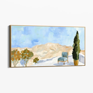 Quadro Stampa su Tela Orizzonte Pallido - CupidoDesign