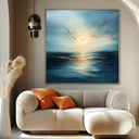 Quadro Stampa su Tela Oro Quieto - CupidoDesign