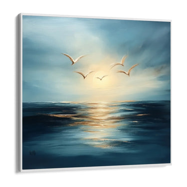 Quadro Stampa su Tela Oro Quieto - CupidoDesign