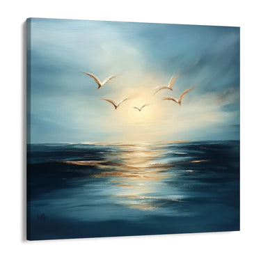 Quadro Stampa su Tela Oro Quieto - CupidoDesign