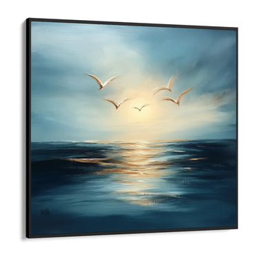 Quadro Stampa su Tela Oro Quieto - CupidoDesign