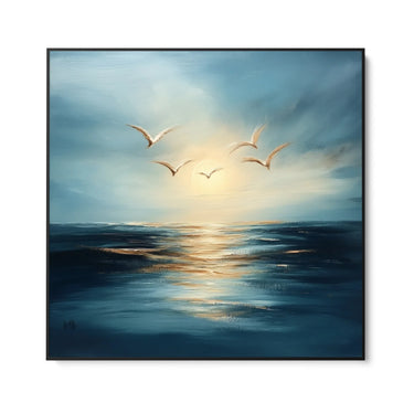 Quadro Stampa su Tela Oro Quieto - CupidoDesign