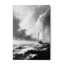 Quadro Stampa su Tela Mare in Burrasca - CupidoDesign