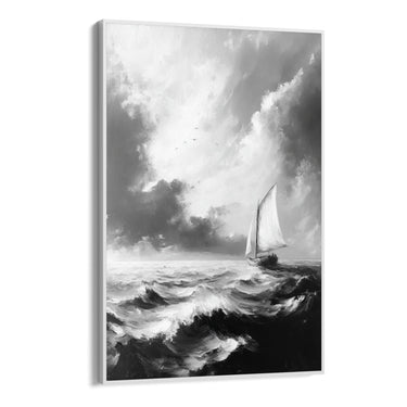 Quadro Stampa su Tela Mare in Burrasca - CupidoDesign