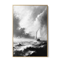 Quadro Stampa su Tela Mare in Burrasca - CupidoDesign
